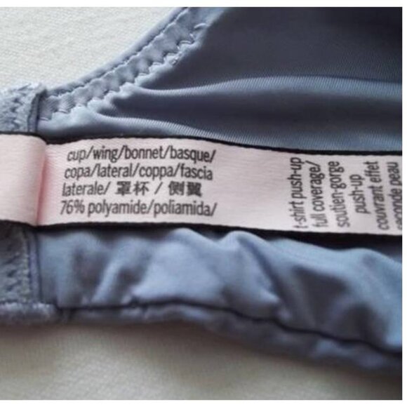 Victoria’s Secret® T-Shirt Full Coverage/Soutien-Gorge Push-Up Bra Size 34DD/34E - Picture 5 of 12